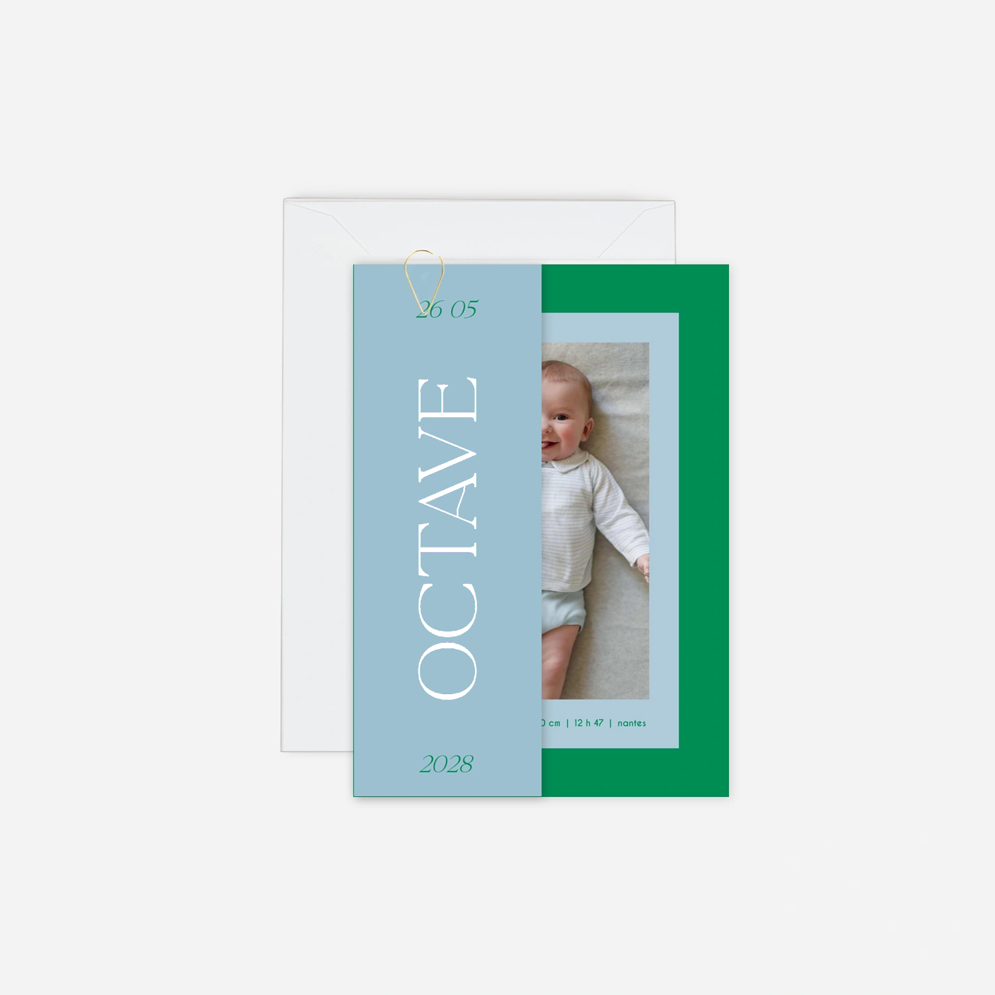 Faire-part naissance Le Début de Tout