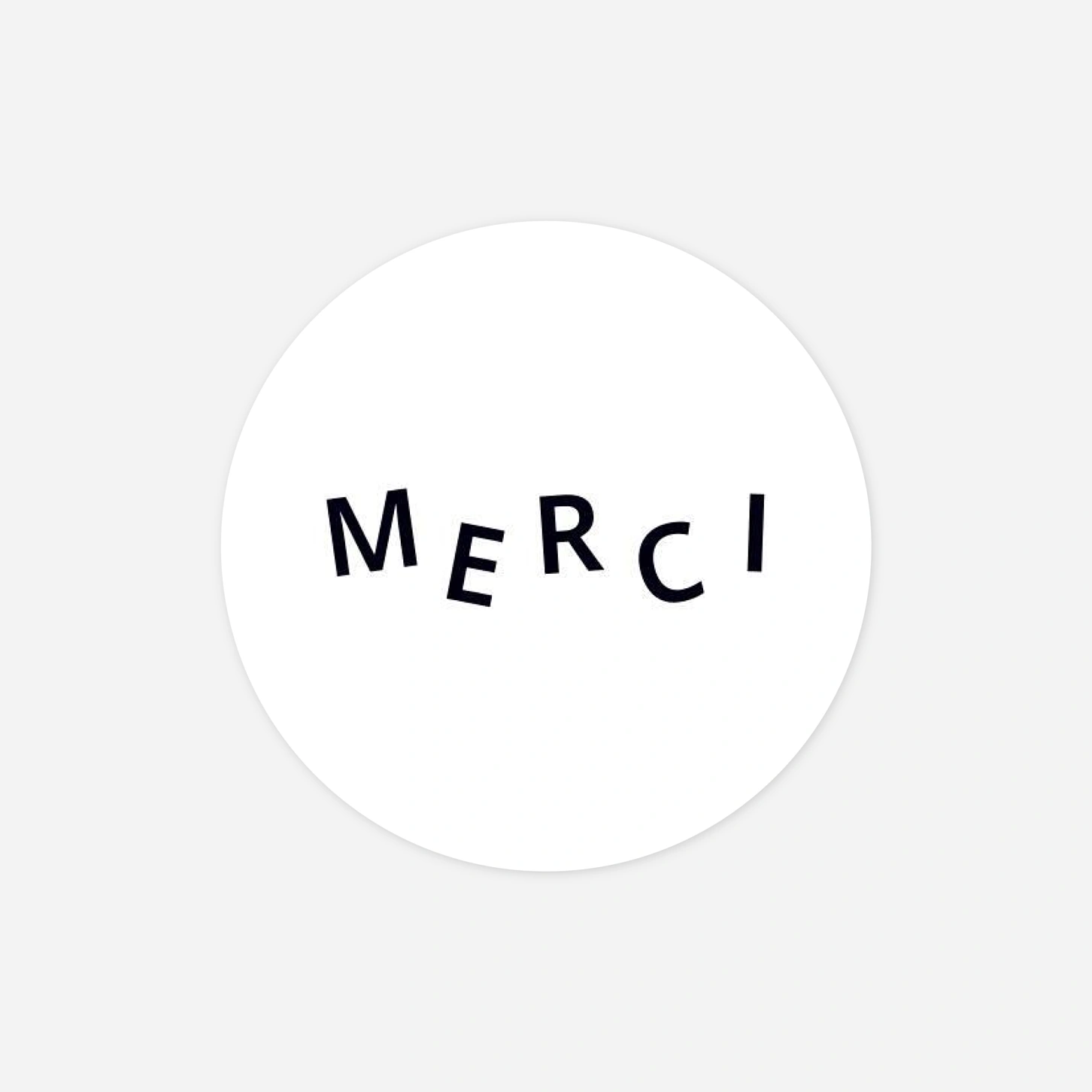 Stickers mariage Lettres flottantes