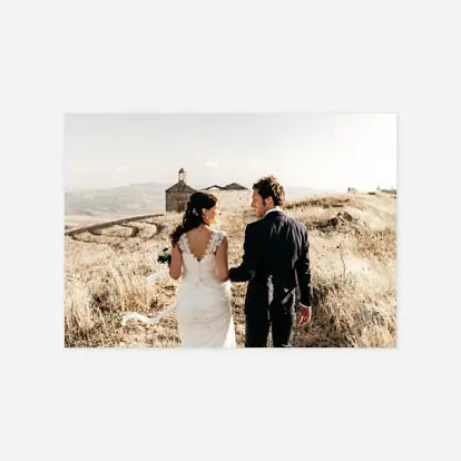 Carte Remerciement Mariage Les hautes herbes