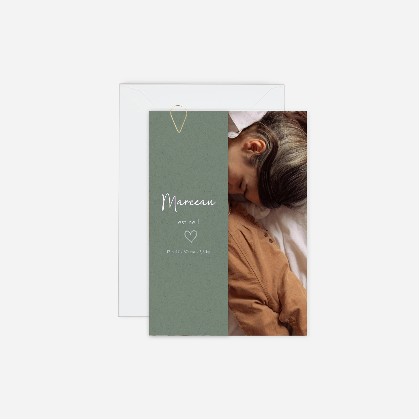 Faire-part naissance Lien