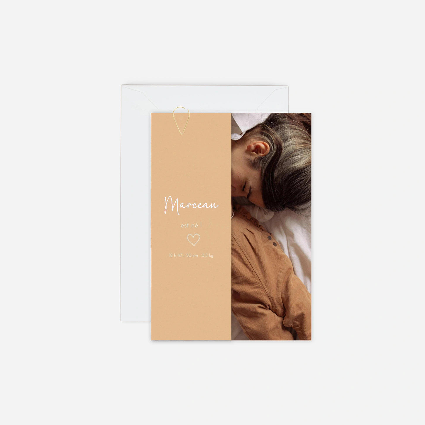 Faire-part naissance Lien