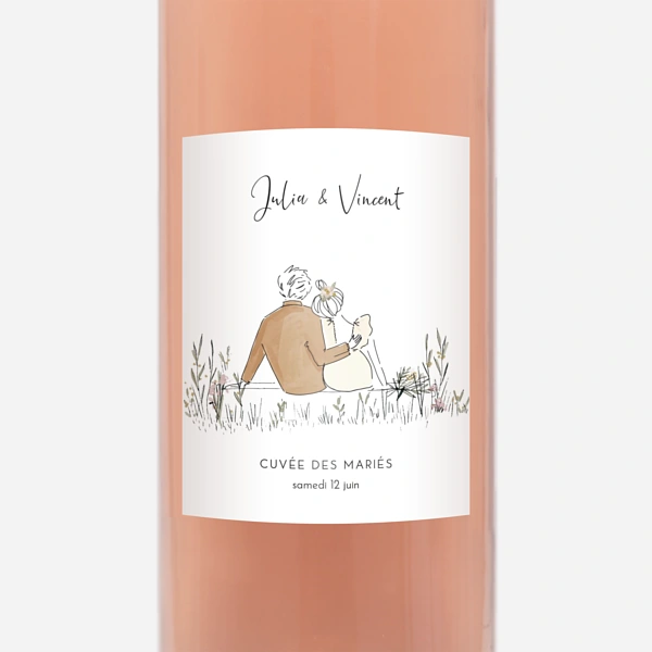 Les mariés champêtres