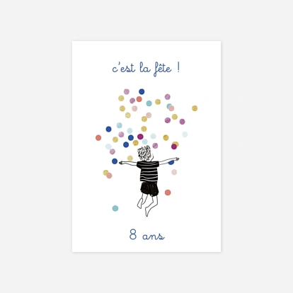 invitation anniversaire enfant Lovely day