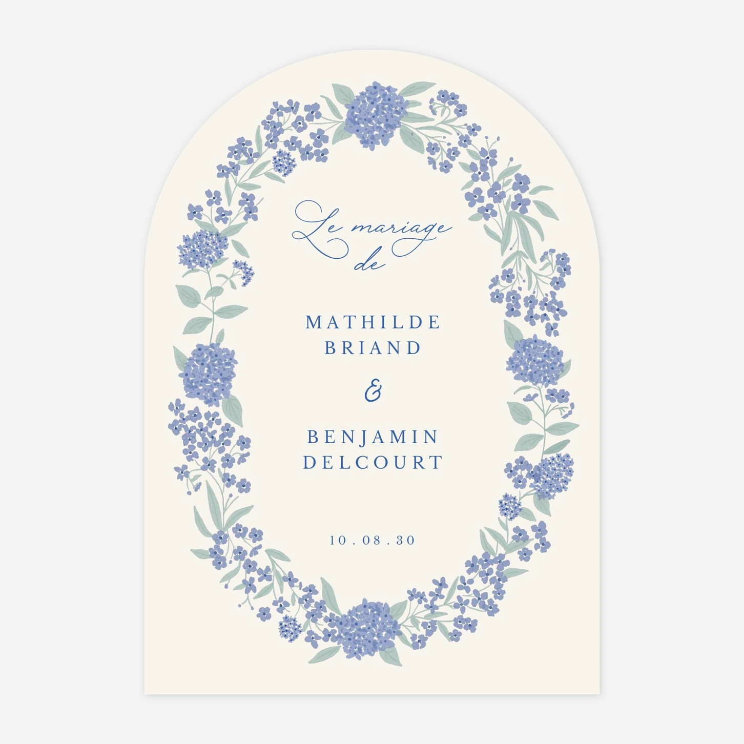 Faire-part mariage Littoral breton