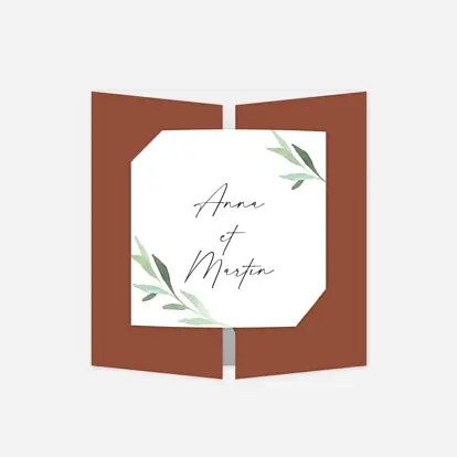 Faire-part mariage Luberon