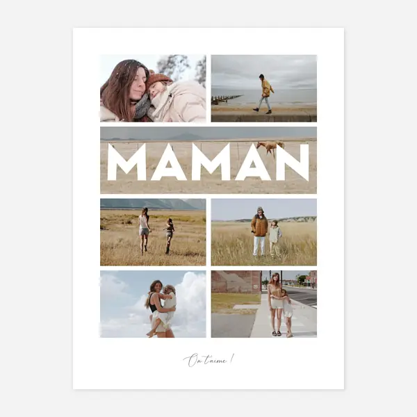Maman à l'affiche