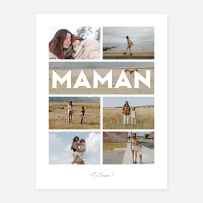 Affiche Maman à l'affiche