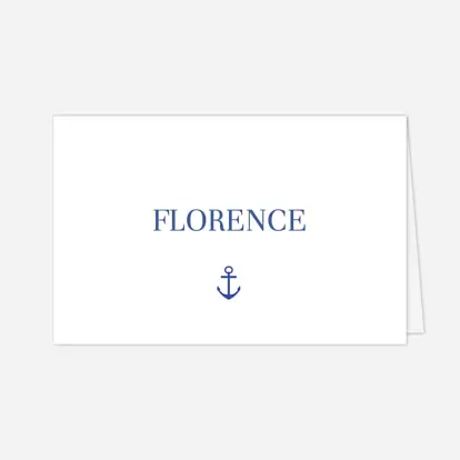 Marque-place mariage Marin