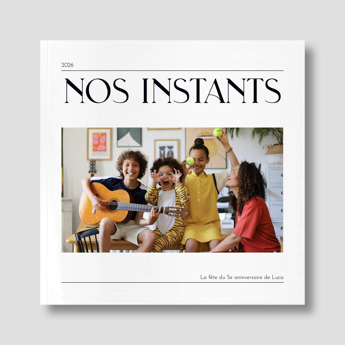 Album photo souple Moments de bonheur