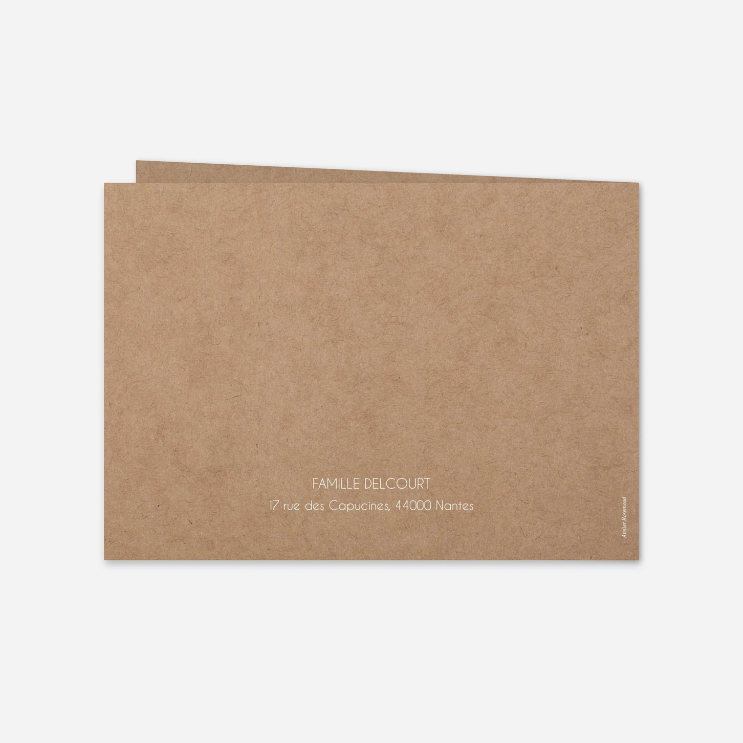 Carte de voeux Douceurs d’hiver