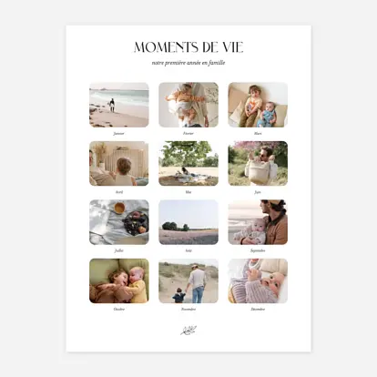 Affiche Moments de vie