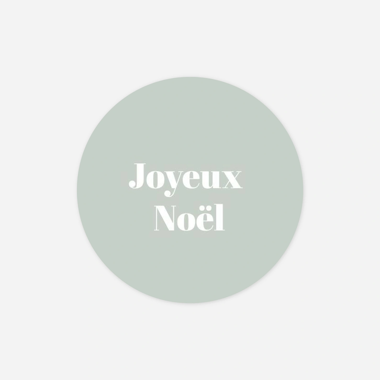 Étiquette cadeau Noël Merveilleux