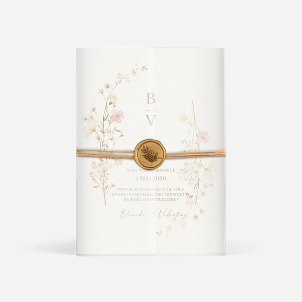 Monogramme Floral