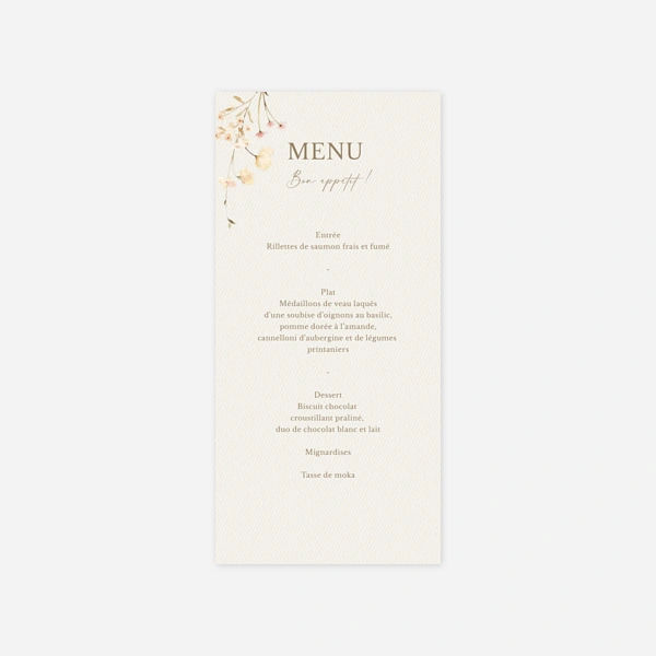 Monogramme Floral