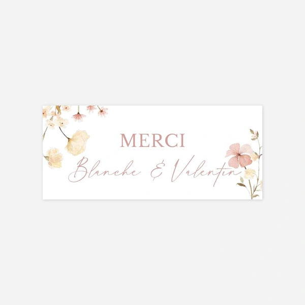 Monogramme Floral