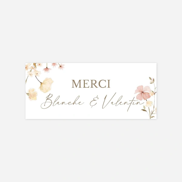 Monogramme Floral