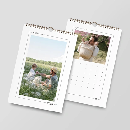 Calendrier mural cases personnalisables Moment Keeper