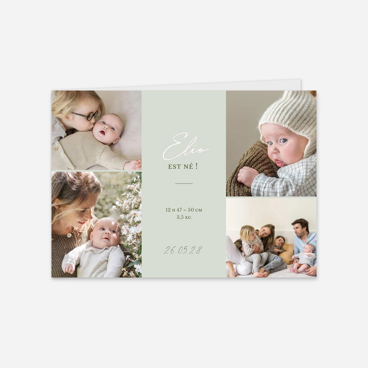 Faire-part naissance Naissance