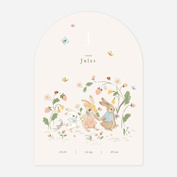 Naissance au jardin