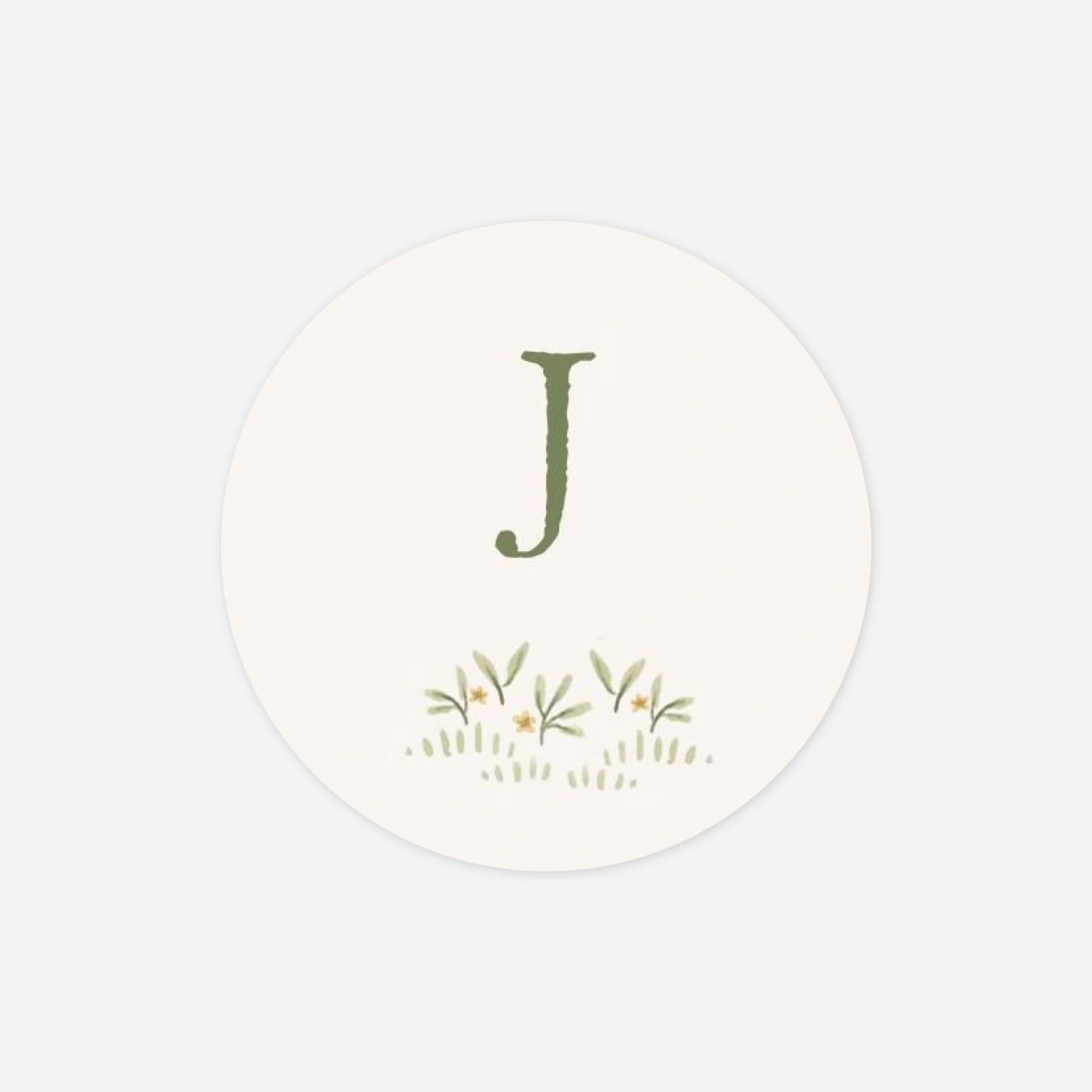 Stickers naissance Naissance au jardin