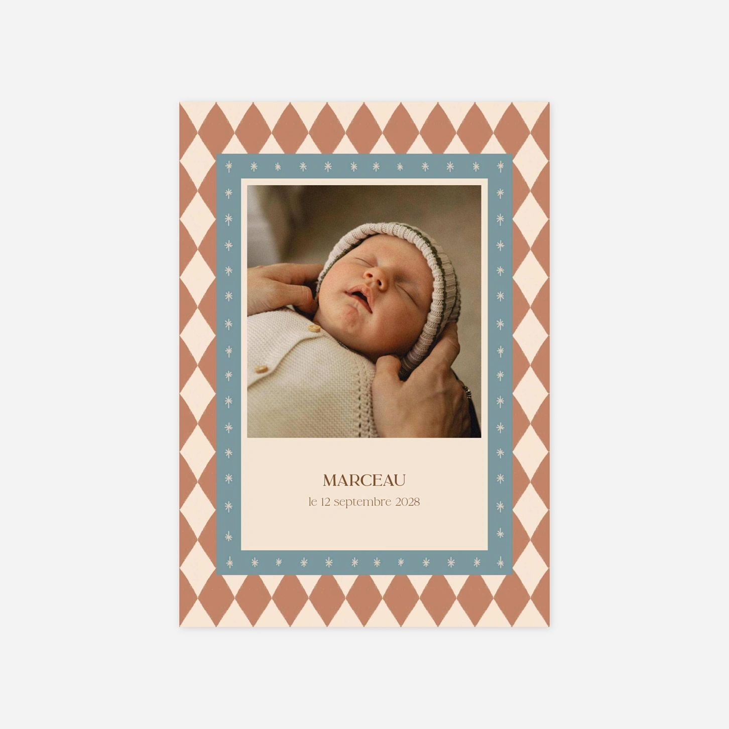 Faire-part naissance Naissance chromatique