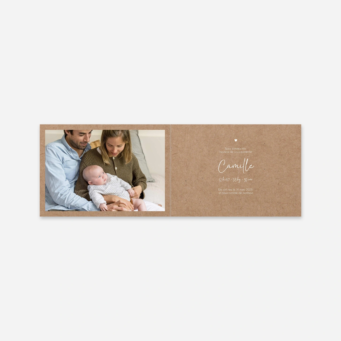 Faire-part naissance Nos Doux Instants