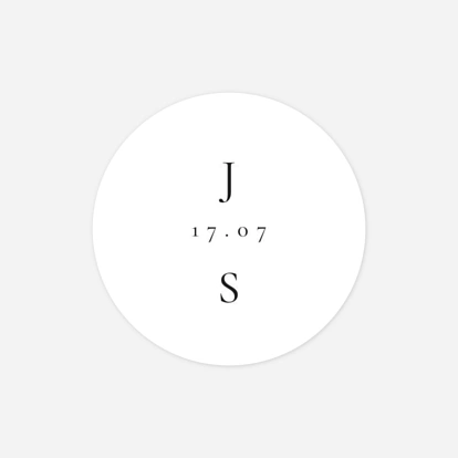 Stickers mariage Notre mariage illustré