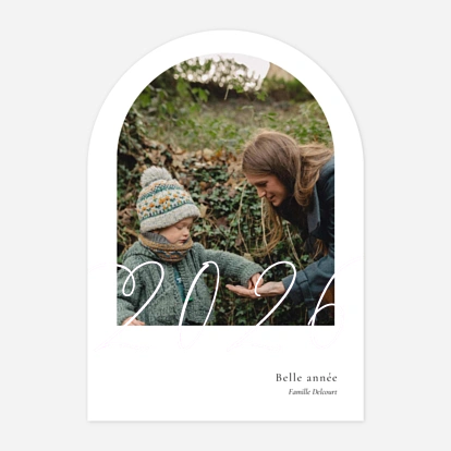 Carte de voeux Nouvelle année