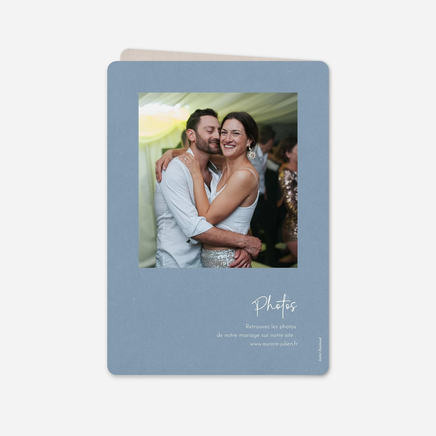 Carte de remerciements Nos Sentiments