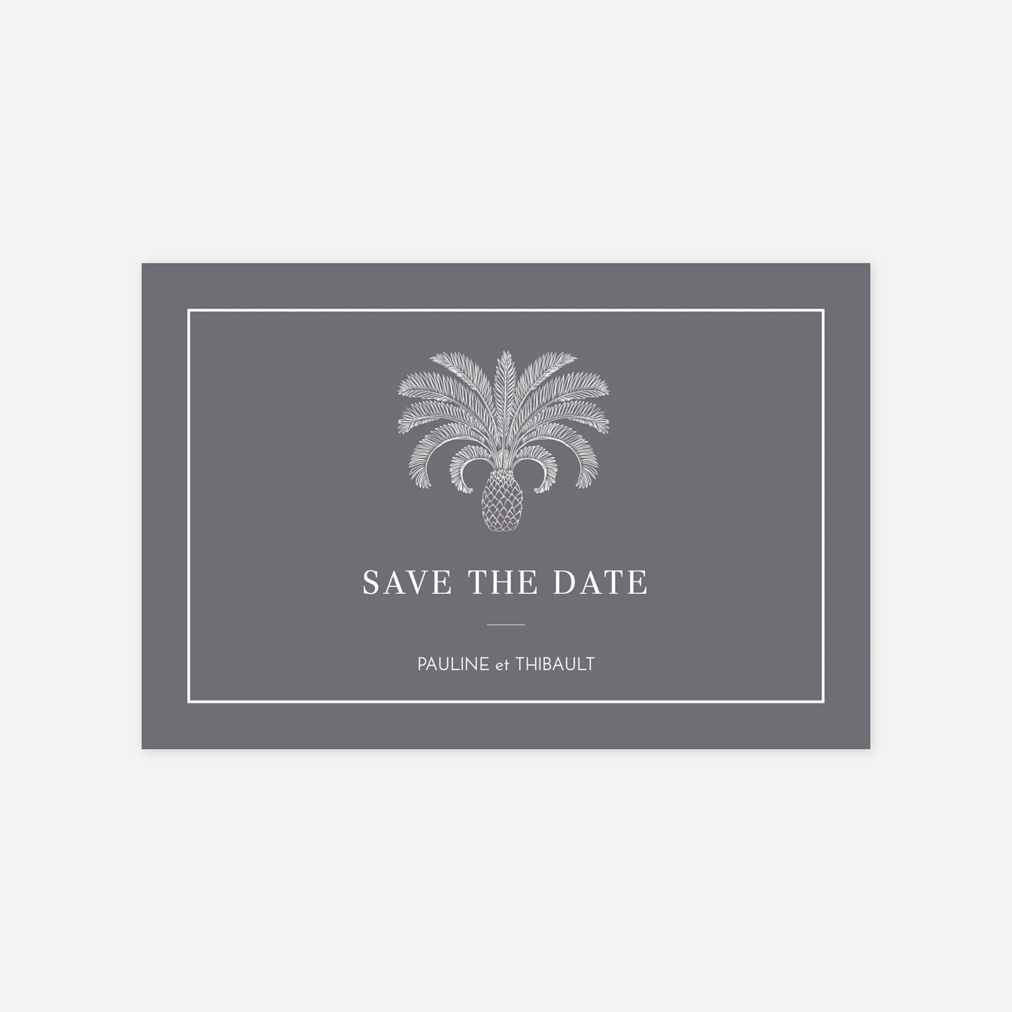 Save the date Oiseaux de paradis
