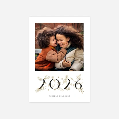 Ornement festif bonne année Ornement festif bonne année