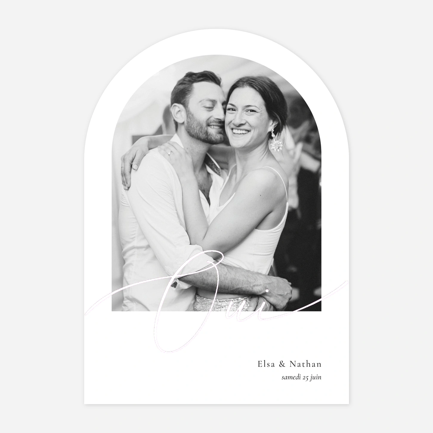 Faire-part mariage Oui