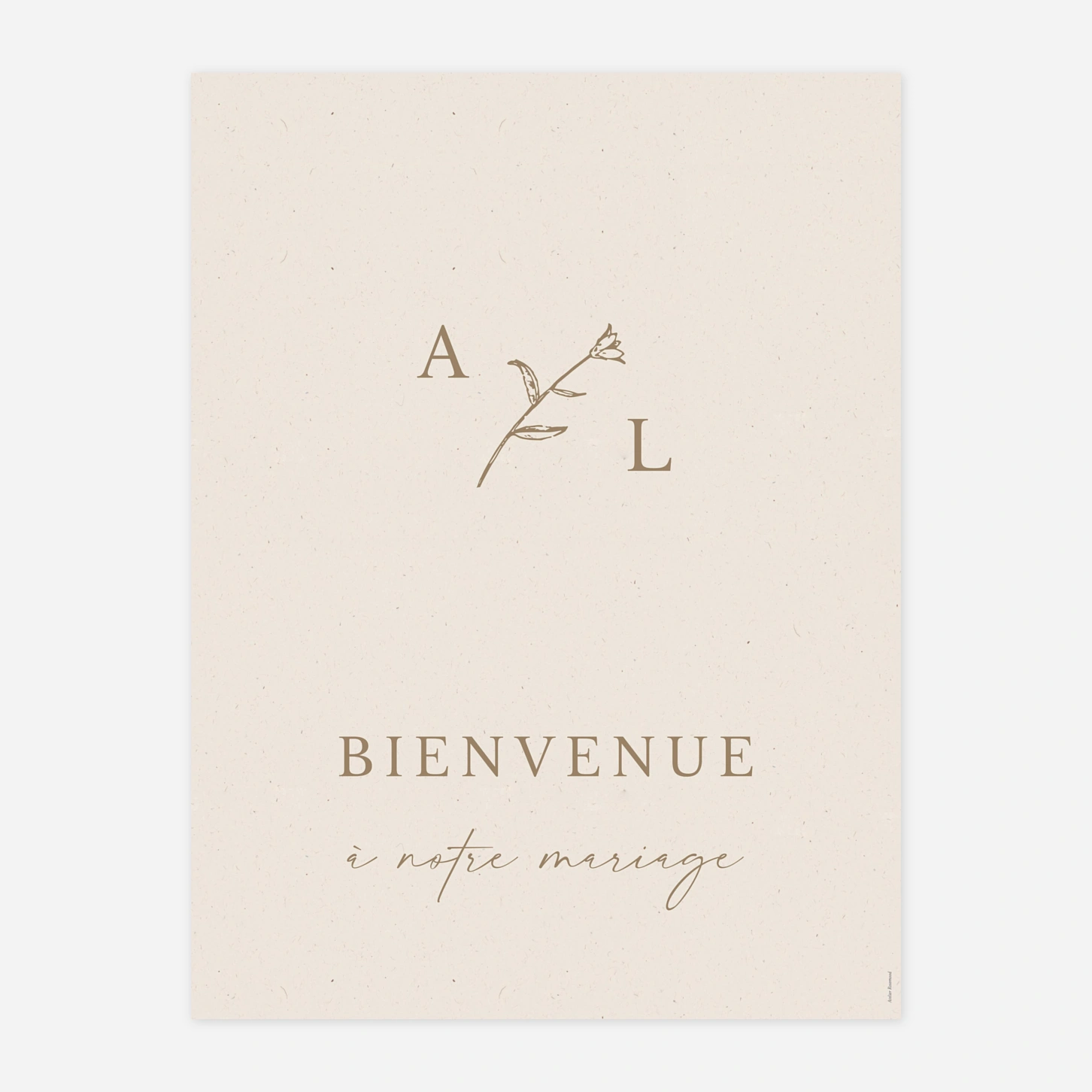 Panneau mariage Passepartout