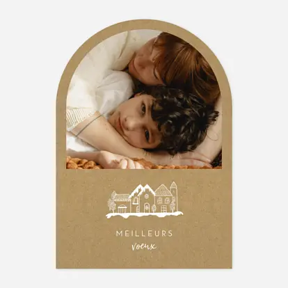 Carte de voeux Pain d'épice