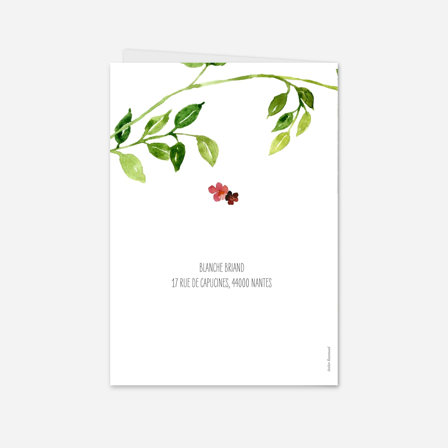 invitation anniversaire Pétales de joie