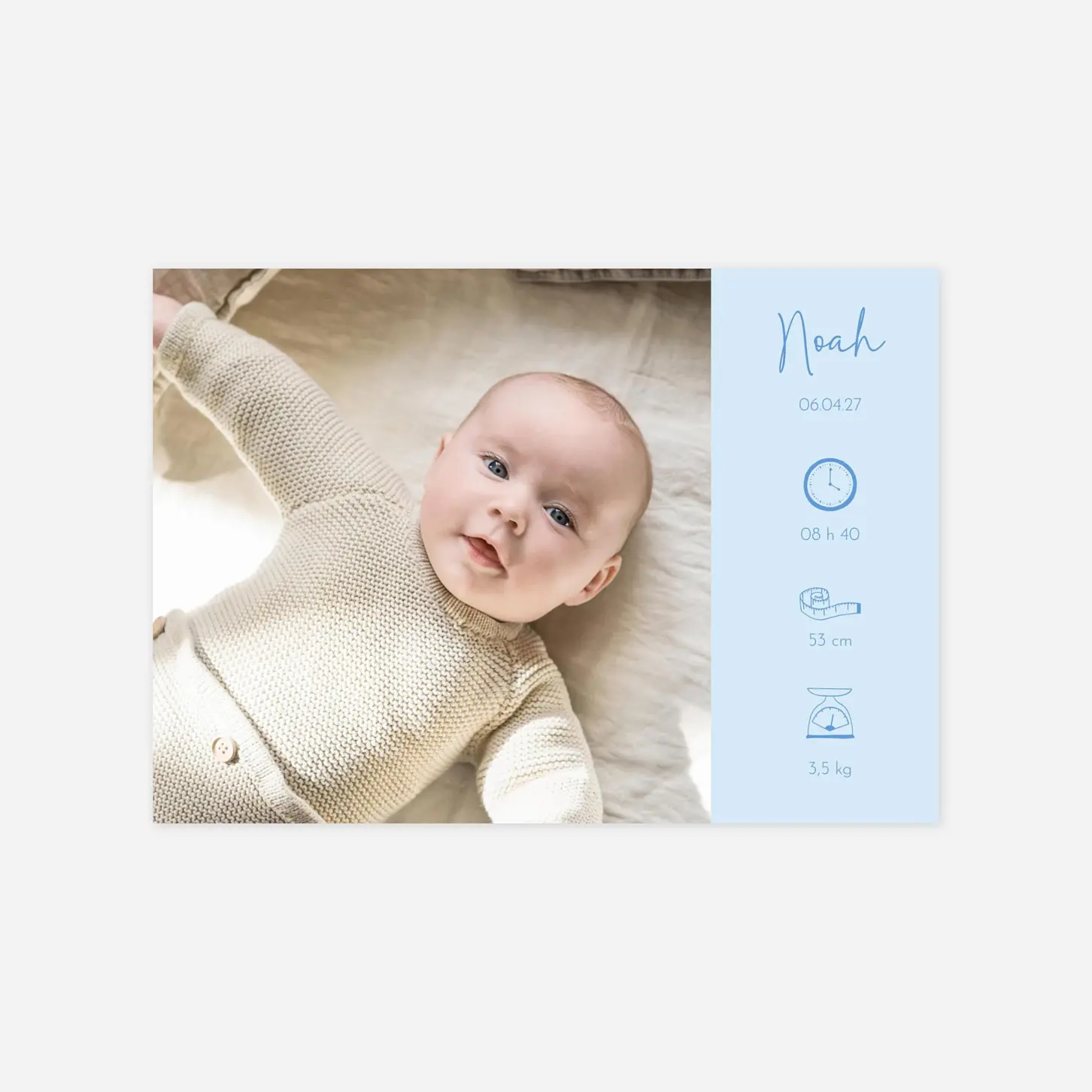 Faire-part naissance Petite douceur