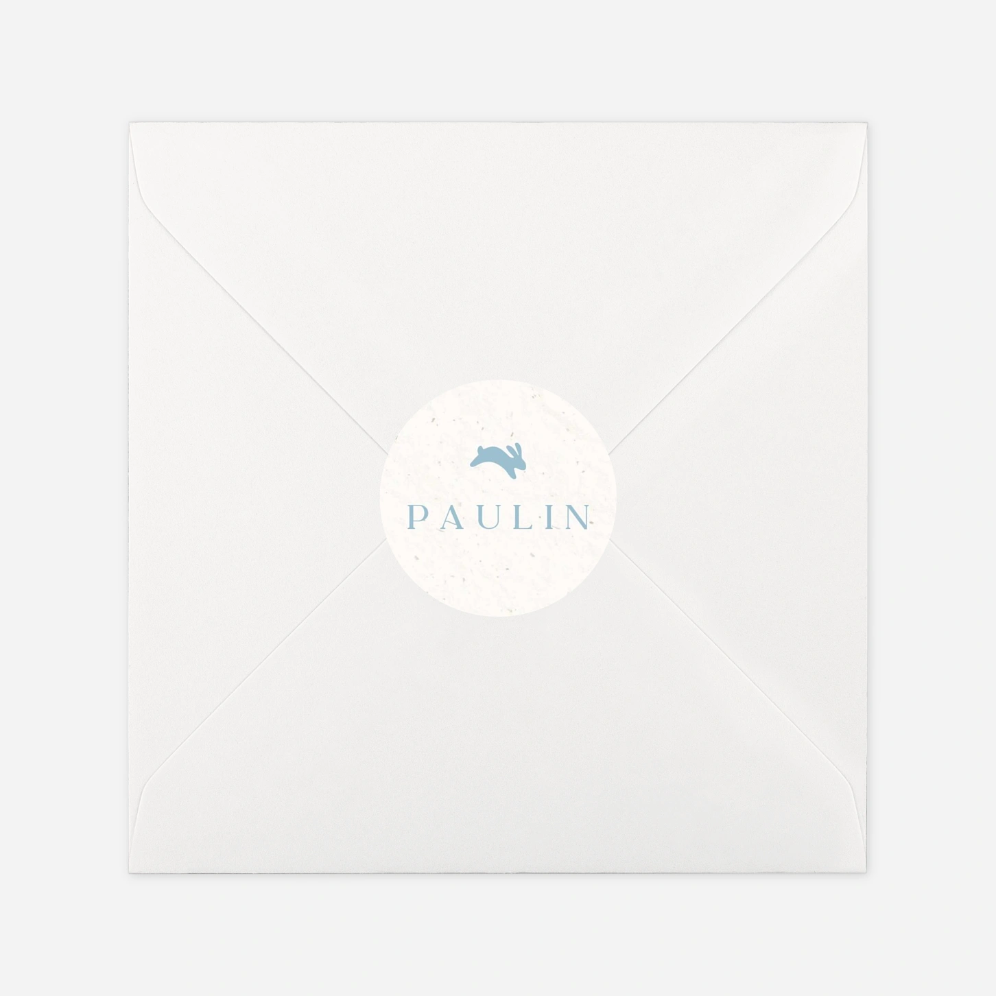 Stickers naissance Petit lapereau