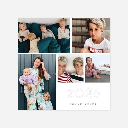 Carte de voeux Petite gravure