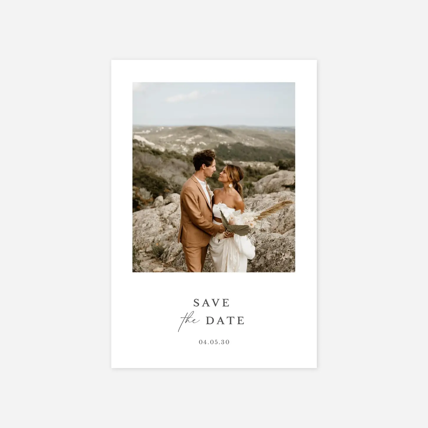 Save the date Pictos aquarelle