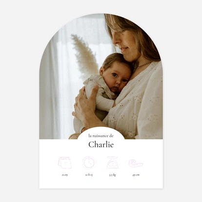 Picto doré médaillon