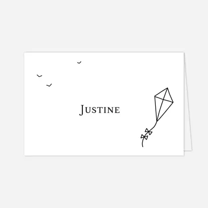 Marque-place mariage Promesse