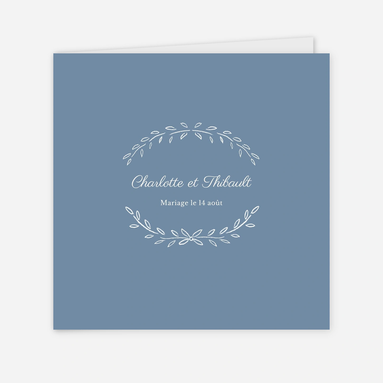 Faire-part mariage Poème