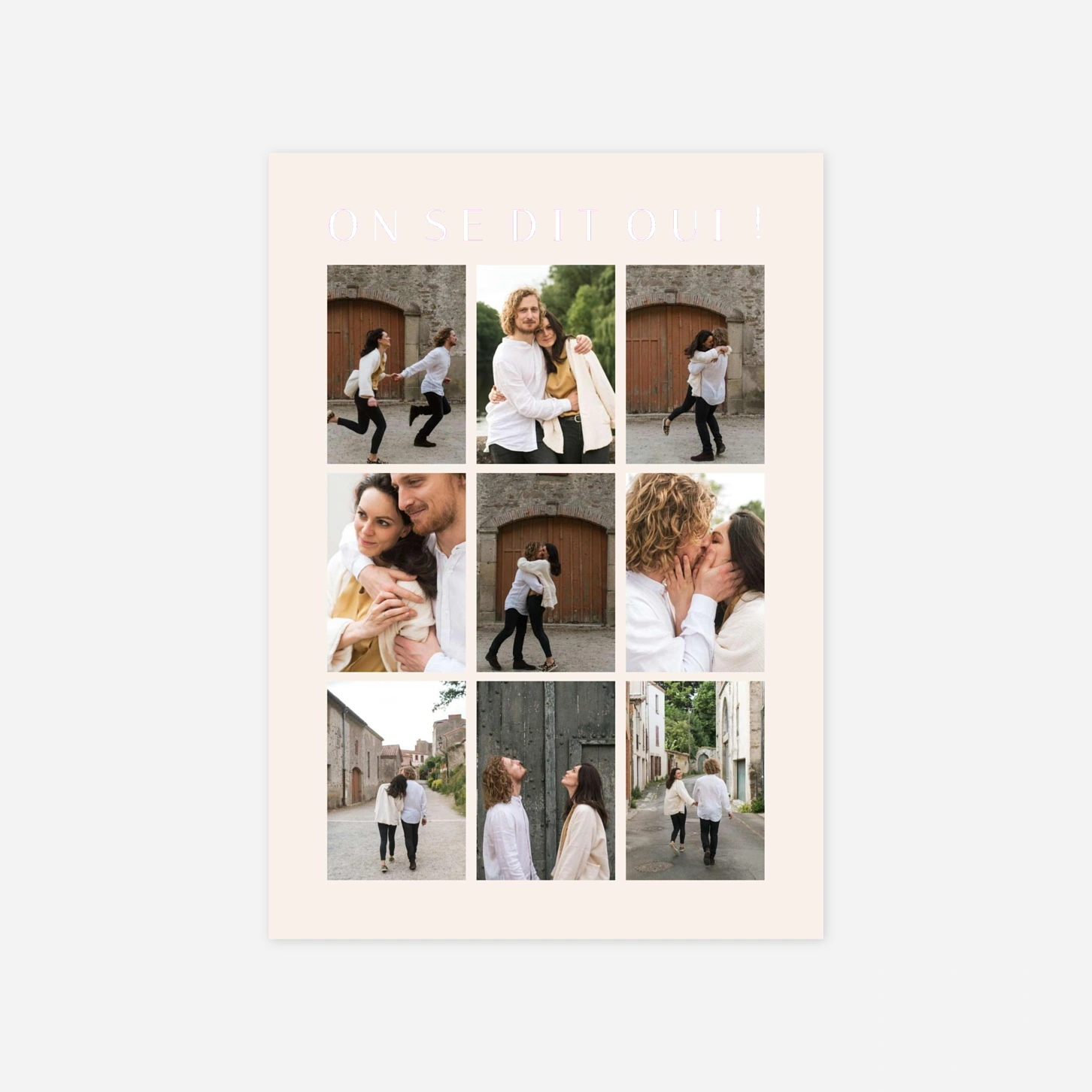 Faire-part mariage Précieux souvenirs