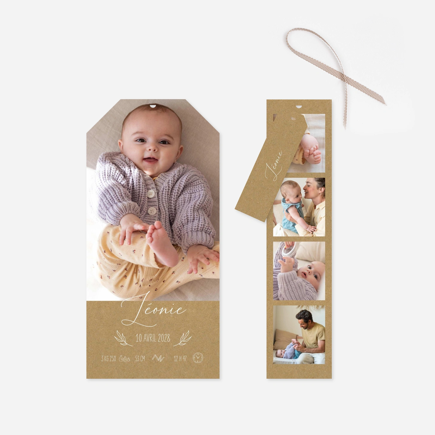 Faire-part naissance Petit Bouton