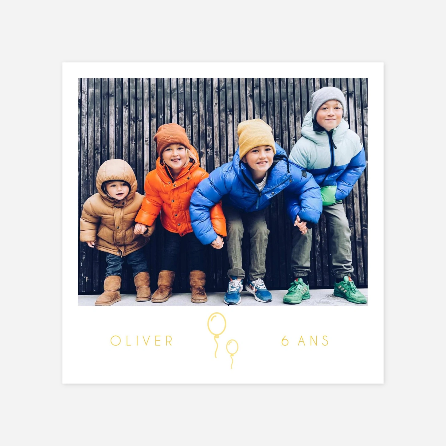 invitation anniversaire enfant Instant joyeux