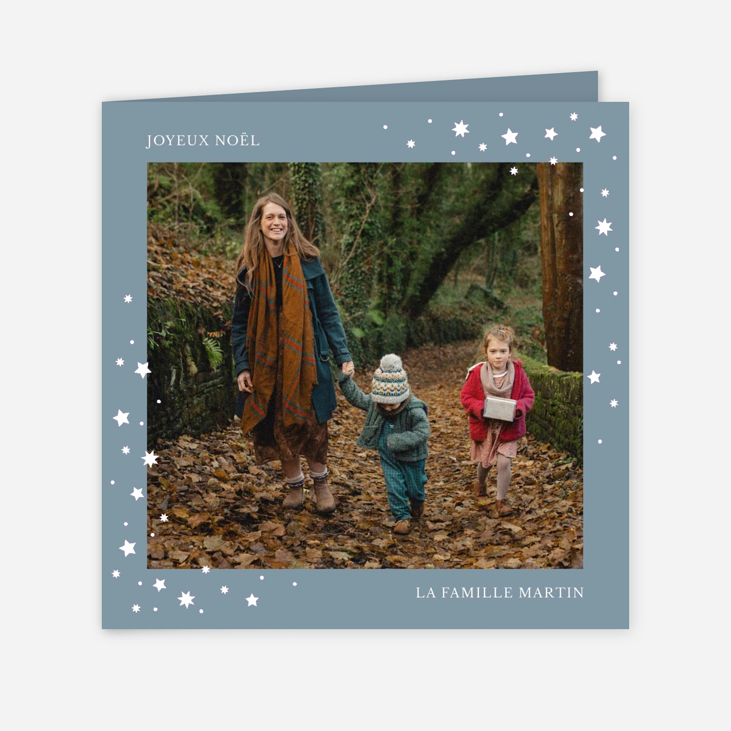 Carte de voeux Reflets d’hiver