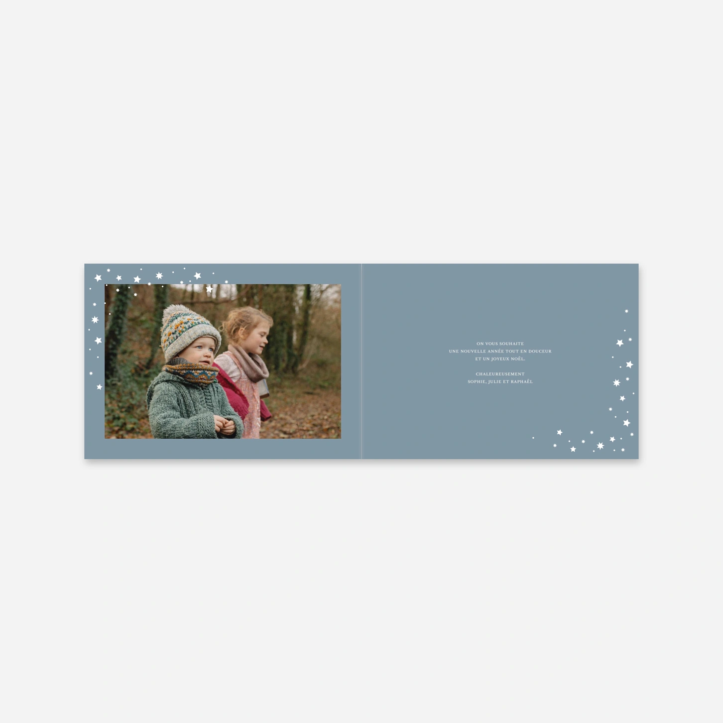 Carte de voeux Reflets d’hiver