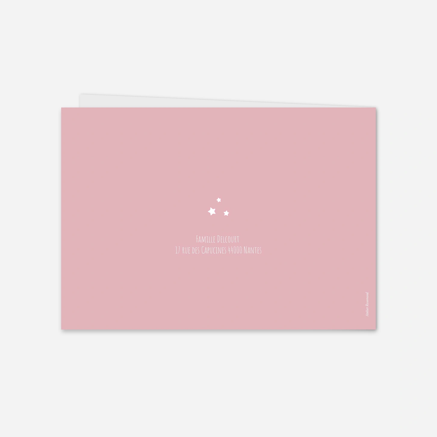 invitation anniversaire enfant Petite licorne