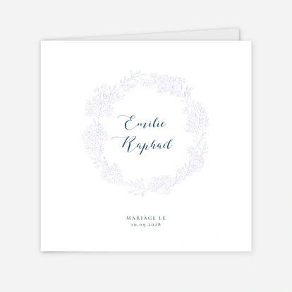 Faire-part mariage Ronde des prés