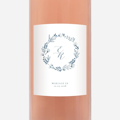 Étiquette bouteille Ronde des prés